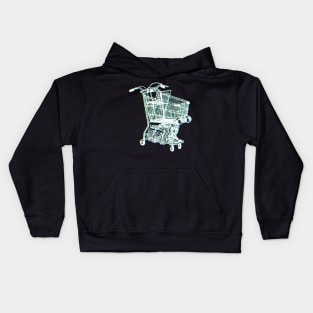 Shopping Cart Kids Hoodie